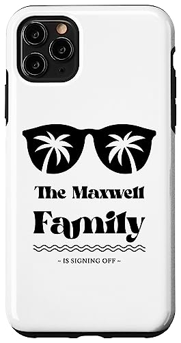 Maxwell �t�@�~���[�o�P�[�V���� �}�b�`���O�t�@�~���[�O���[�v �X�}�z�P�[�X iPhone 11 Pro Max �p