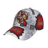 Classic City Silhouette Baseball Cap 3D Print Joinery Adjustable Snapback Hat Game Day for Men Women Fans Gift