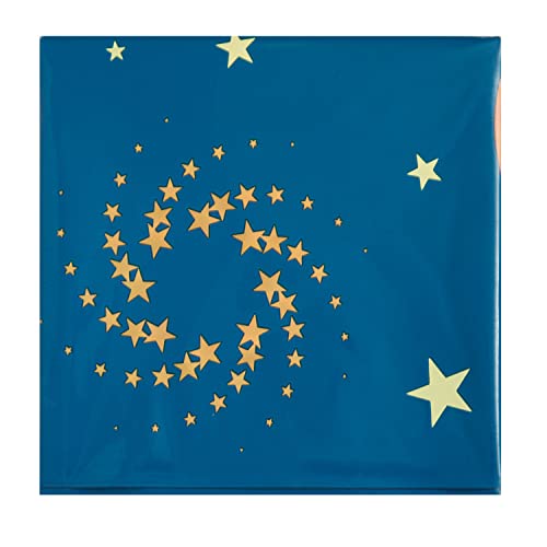 Image of BLUE PANDA 3 Pack Plastic Outer Space Tablecloths, Disposable Planets Table Covers for Galaxy Birthday Party Decorations (54 x 108 in)