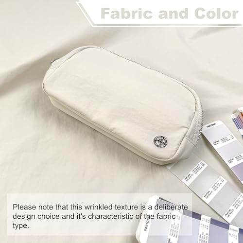 Image of Pander Belt Bag for Women, Fashion Waist Packs, Crossbody Bags with Adjustable Strap (White Opal).
