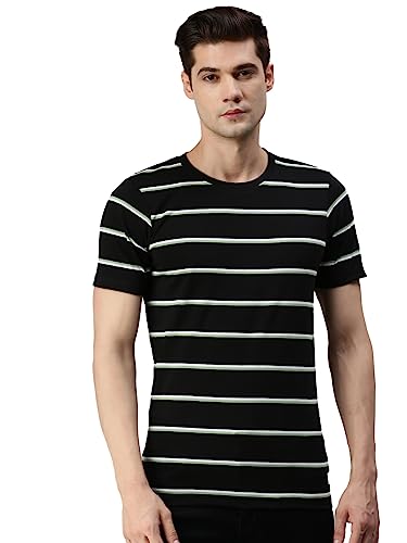 Image of ONN Men's Striped Relaxed Fit T-Shirt
