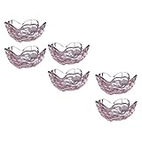 Verre de qualité soigné : Chaque assiette est conçue avec verre et léger, offrant une résistance à l’usure tout en conservant un aspect délicat et teinte rose douce, idéale pour harmoniser avec différentes vaisselles de cuisine