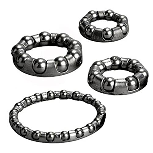 Cuscinetti A Sfera Reteinatore Bici Bicycle Bicchiera Staffa Inferiore Ruota Gambe Cuscinetti Gabbie da 4 Pezzi per Bici Bici Accessori per Mountain Bici