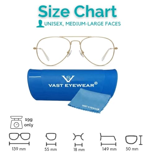 Image of Vast Photochromic Blue Cut Computer Glasses for Eye Protection | Zero Power Anti Glare & Blue Light Filter | UV Protect Specs for Men & Women| Frames| Cooling Glasses Lens