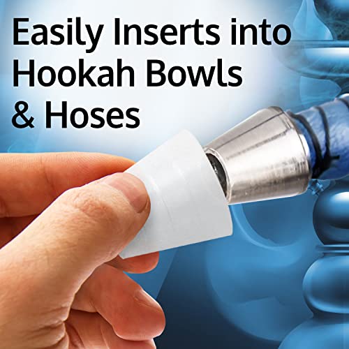 [50 Pack] Hookah Hose Grommets For Lounges & Shops - Connect Hookah Grommet To Hookah Hose Port - Rubber Sealed Hookah Grommets - Silicone Grommet For Pipes - Virtually Universal Hookah Hose Grommets #TOP2