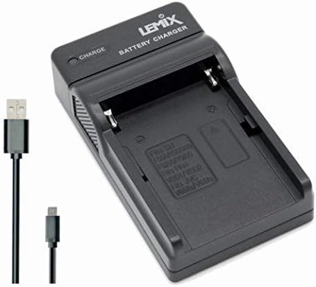 Lemix (LPE8) Ultra Slim USB Charger compatible with Canon LP-E8 Battery and Canon EOS cameras: 550D 600D 650D 700D / EOS Rebel: T2i T3i T4i T5i & Other Listed CANON EOS, EOS Rebel & Kiss Series Models