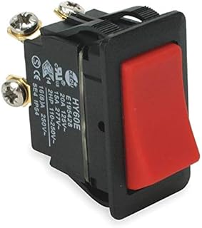 Rocker Switch, DPST, 4 Connections