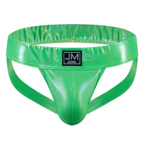 JOCKMAIL Men's Thong Underwear Sexy Low Rise Jockstrap Athletic Supporters for Men Jock Strap