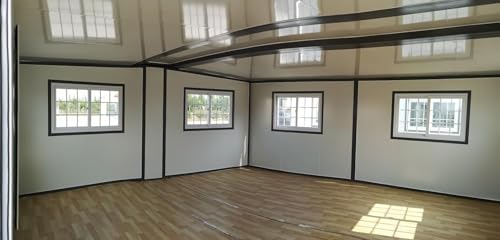 Portable Prefabricated Tiny Home 15x20ft, Mobile Expandable Plastic Prefab House for Hotel, Booth, Office, Guard House, Shop, Villa, Warehouse, Workshop - Image 6