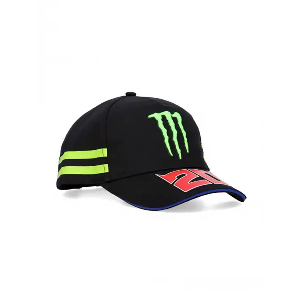 GP GRUPPO PRITELLI Baseball Cap Fabio Quartararo Monster Energy Dual Collection - Logo Monster 20 - FQ20 Black