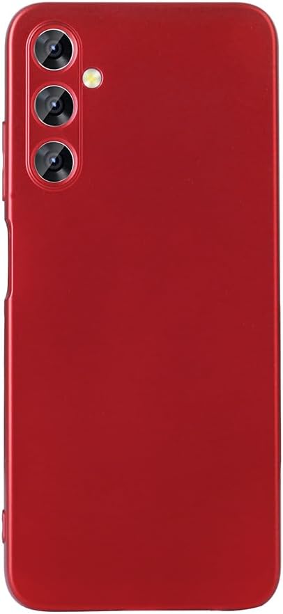 Aksesuarcim Samsung Galaxy A17 ile Uyumlu Kılıfı Silikon Pastel Renkli Mat Esnek İnce Kapak Prem Siyah