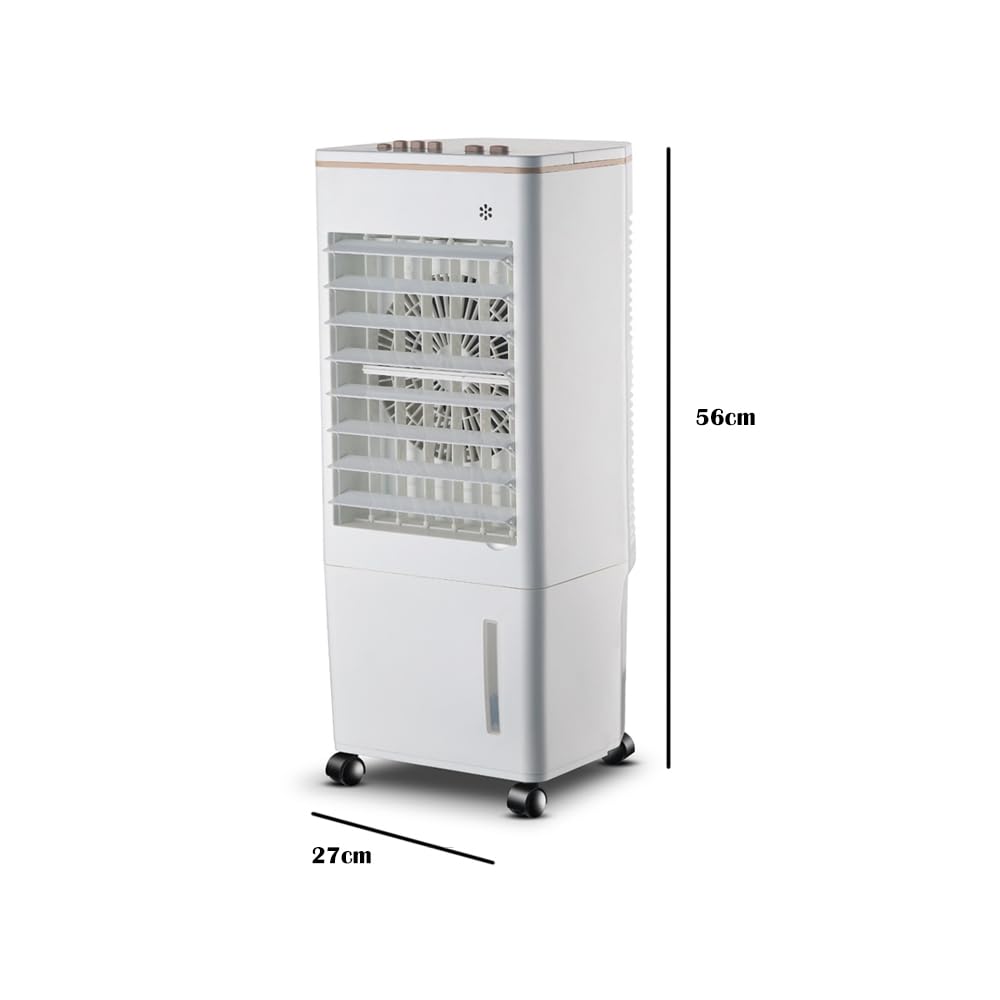 Climatizador de Ar Portátil Umidificador 8 Litros 4 Funções 127V