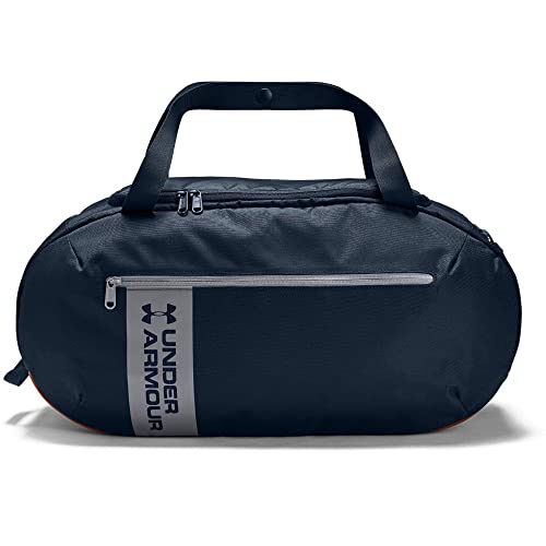 Under Armour UA Roland Duffle MD, vielseitige und robuste Sporttasche für Männer, Duffel Bag mit praktischen Fächern Herren, Blau (Academy / Academy / Steel) , One Size