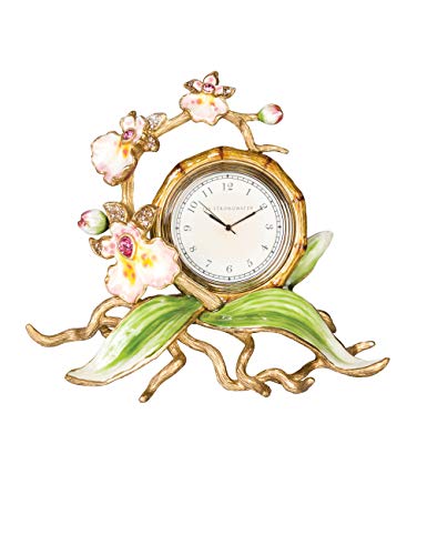 Jay Strongwater Horloge orchidée