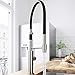 VIGO VG02026ST 22" H Norwood Single-Handle with Pull-Down Sprayer Kitchen Faucet in Stainless Steel