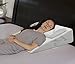 InteVision Foam Bed Wedge Pillow (26" x 25" x 7.5") - 2" Memory Foam Top Layer with Firm Base Foam & a High Quality Removable Cover - Helps Provide Relief from Acid Reflux, Snoring, Post Surgery