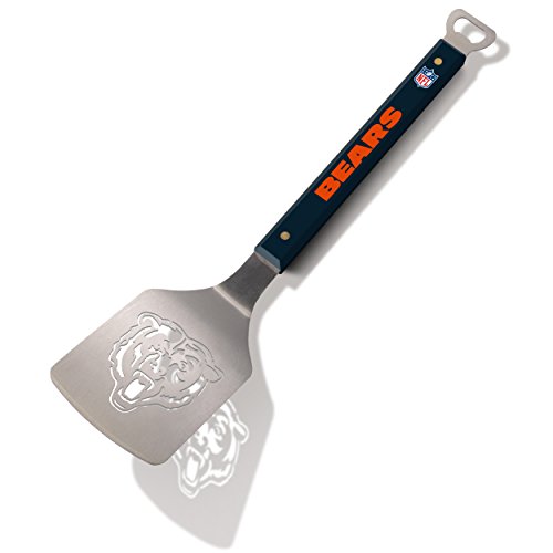 chicago bears cooking - YouTheFan NFL Chicago Bears Spirit Series Sportula Stainless Steel Grilling Spatula , 18 1/2