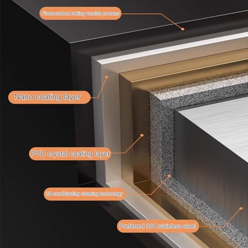 Niche de douche acier inoxydable étagère encastrée moderne cloison sèche - 6