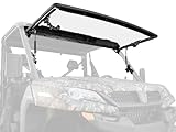 SuperATV Scratch Resistant Flip Windshield Compatible with CFMOTO UForce 1000 XL Models | 2024+