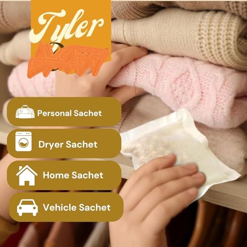 Tyler Candle Glamorous Wash Diva (128 OZ) Laundry Detergent/with Glamorous Sachet Single Pouch