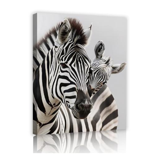 Animaux sauvages africains en impression sur toile pour nurserie