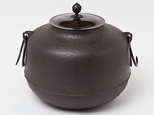 炉用 阿弥陀堂釜 菊地政光作 Amazon｜茶道具商 左座園 風炉釜 阿弥陀堂 (No.12) 菊地政光作