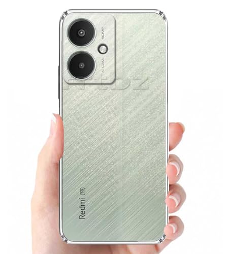 Image of Soft Silicone TPU Back Cover Compatible with Redmi 13c 5G /Poco M6 5G