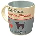 Produktbild Nostalgic-Art Retro Kaffeebecher, 330 ml, PfotenSchild  Ein Haus  Geschenk-Idee für Hunde-Besitzer, Original Lizenzprodukt (OLP), Keramik-Tasse für Kaffee, Vintage Design mit Spruch