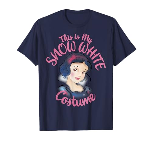 T-shirt Blanche-Neige costume Halloween Disney vêtement coton femme