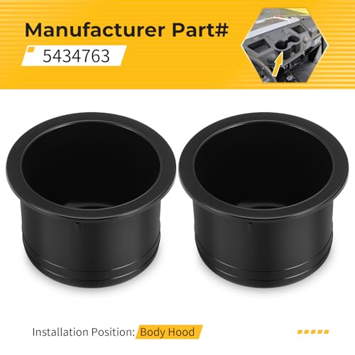 Portavasos 2 piezas para Polaris Ranger 500 y 700 miniatura 3