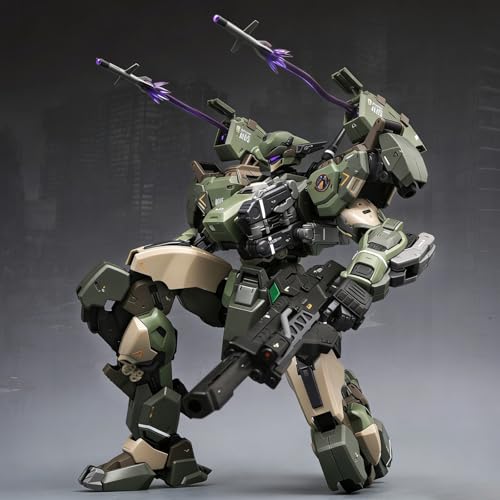Image of Pipigirl 1 /100 Plastic Mecha Action Figures Kits, Lynx, 8.5 in High, Model Kits to Build, Easy to Assembly Mecha Model