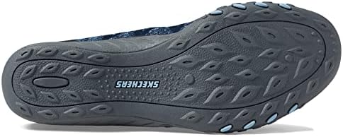 Skechers Women's Breathe Easy-Infi Knity Sneaker, Navy, 9 | Image 2