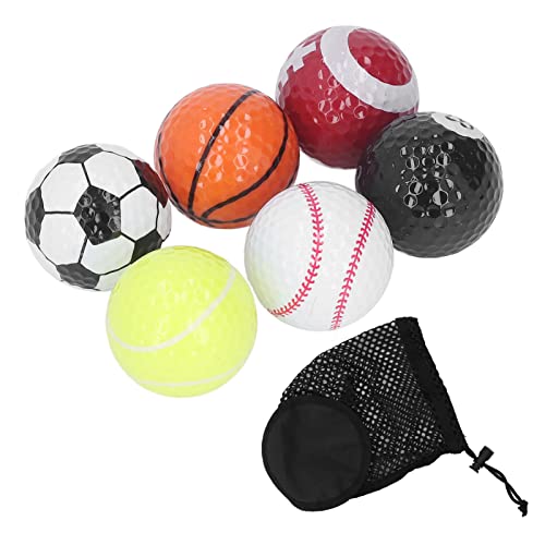 Balles d'entraînement de golf colorées | Cadeau idéal pour amateurs de sport