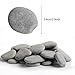 Simetufy 35Pcs Rocks for Painting, 2-3'' Painting Rocks for Adults, Craft Rocks, Flat River Rocks for Painting, Smooth Painting Stones for DIY Project, Gray Kindness Stones