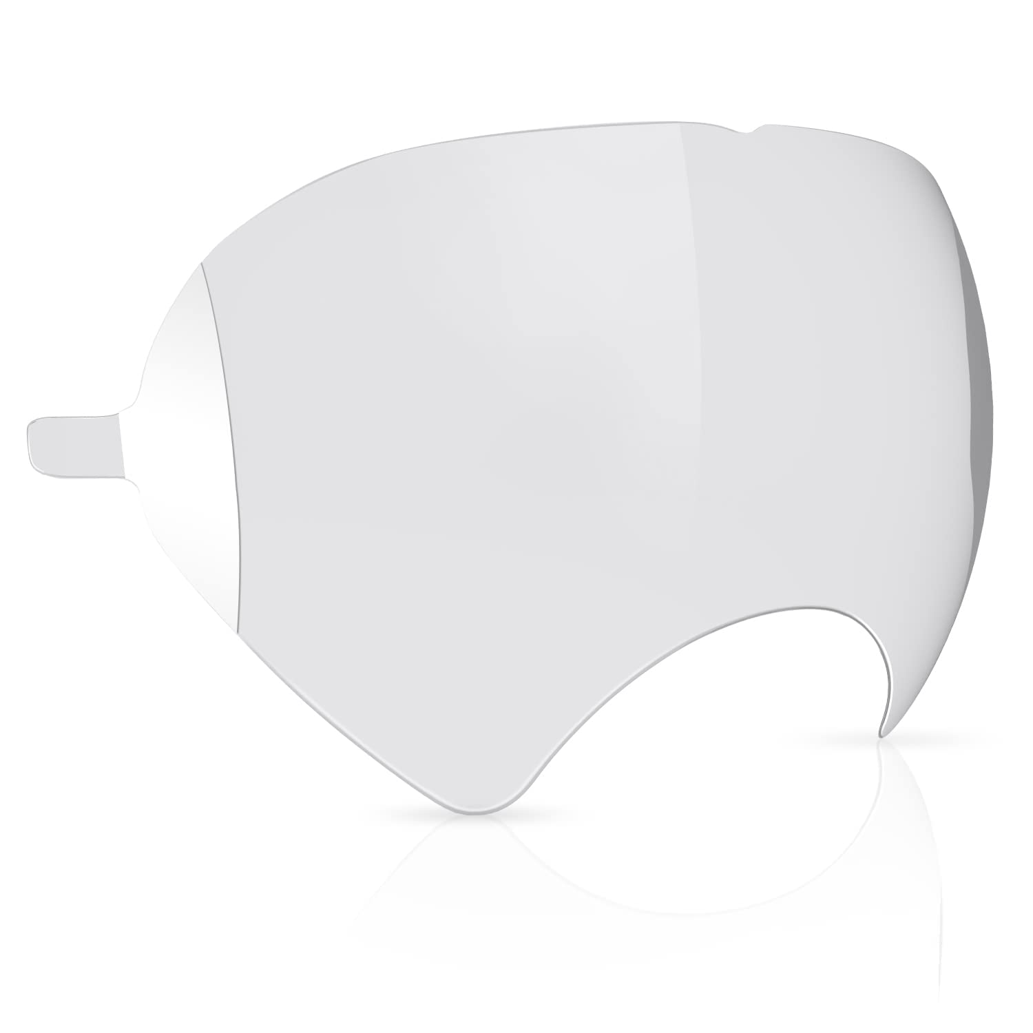 QZQ 45 Pack Peel Off Lens Cover Compatible for 3M 6885, 6000, 6700, 6800, 6900 Series Respirator Mask, Faceshield Protective Cover