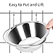 Fri4Free 2PCS Kennel Water Bowl Hanging,Stainless Steel Puppy Bowls for Small Dog Cage,Kennel, Crate, Catio Accessories,Dog Crate Water Bowl Dish Feeder Food Holder No Spill(8oz/1cup)