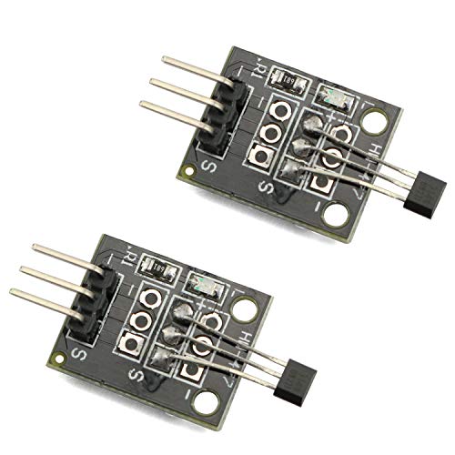 pic effects - Tegg 2PCS KY-003 Hall Effect Magnetic Sensor Module for Arduino Raspberry Pie PIC AVR Smart Car