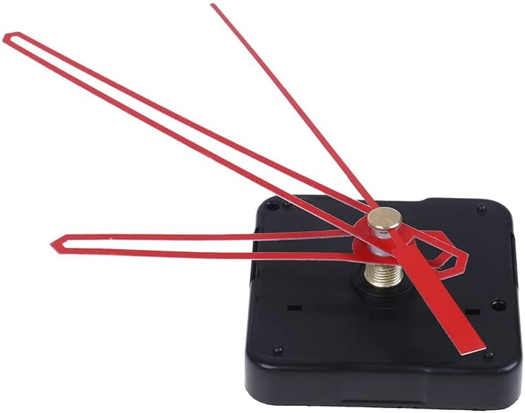 1 Set Professional Clock Mechanism Clockwork Practical Quartz Wall Clock Movement DIY Clocks Replacement Parts Kit(Black)