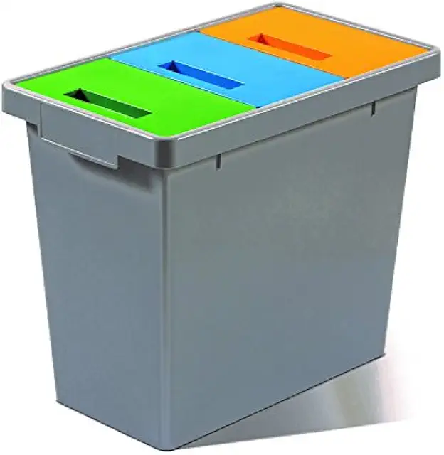 Cestino per Raccolta Differenziata Interna POLYMAX Mini Sistema Modulare 40 lt