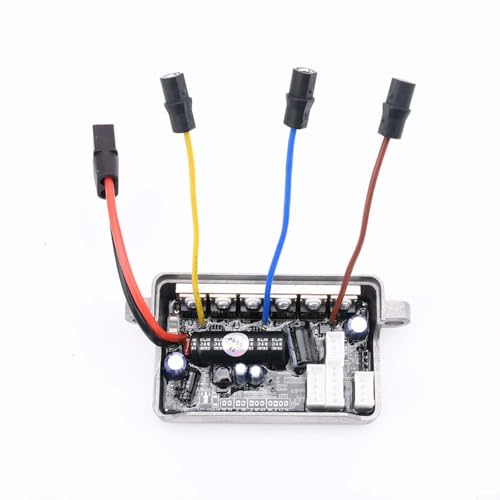 Gettimore Controlador de placa de circuito principal de 48V 17A para NIU KQI3 Pro/Sport/Max Scooter eléctrico Reemplazo de repuesto de plástico de metal