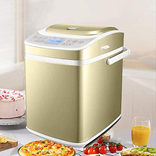 Brotbackautomat, Automatisches Terminzeit Brotbackmaschine, Automatisch Isolierung Power-Off-Funktion,Berührung,LCD Bildschirm und