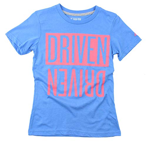 T-shirt adidas Driven filles bleu lac taille 7-8 ans pour sport