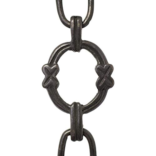 Image of RCH Hardware Lighting Chain, Oil Bronze Black