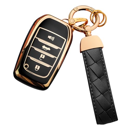 Porte-clés Toyota Land Cruiser 2019-2024 protection anti-choc et étui clé de voiture SUV