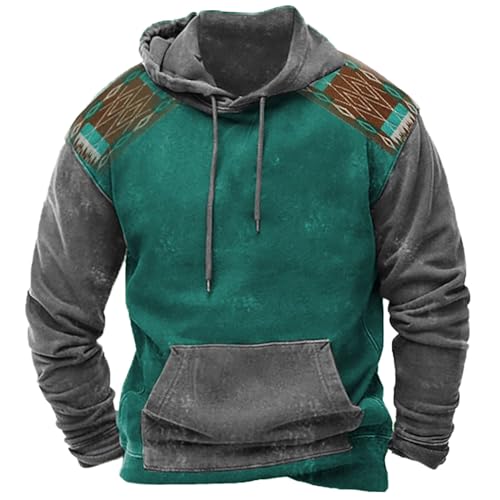 Sweatshirt Homme Col Mi-Haut Large Contre le Vent Glacial
