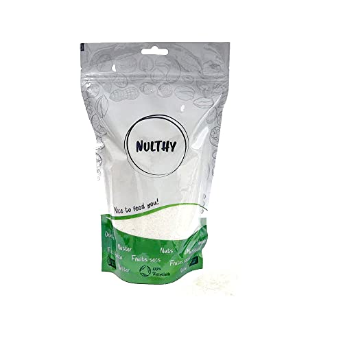 NULTHY - Poudre de Noix de Coco Biologique - Fruit Sec - Cultivé Biologiquement - Sans Gluten - Vegan - 800 g Cover