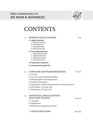 Skills in Mathematics - Play with Graphs for JEE Main and Advanced 1