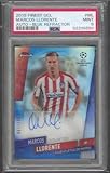 Marcos Llorente 2019-20 Topps Finest Ucl Refractor Auto /150 Psa 9 Pop 1/1 - Autographed Soccer Cards