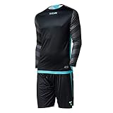 𝗟Ä𝗦𝗦𝗜𝗚𝗘𝗥 𝗦𝗖𝗛𝗡𝗜𝗧𝗧 – Der moderne Rundhals, ein sportlich taillierter Schnitt und der farblich abgesetzte Bund machen das Torwart Trikot zum Hingucker auf dem Platz.