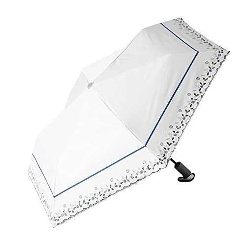 晴雨兼用折りたたみ自動開閉日傘 花バード